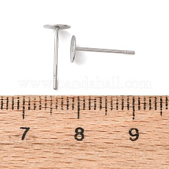 Фурнитура для сережек-гвоздиков из нержавеющей стали марки 304&nbsp;X-STAS-S028-24