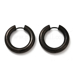 Серьги-кольца из нержавеющей стали 202 для полировки EJEW-M106-02EB-06