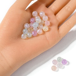 Радужное переливчатое покрытие акриловыми бусинами&nbsp;MACR-YW0002-19B