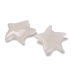 Натуральный розовый кварц резные кабошоны G-Q190-04B