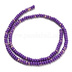 Синтетические имперские нитки из бисера яшмы&nbsp;G-Z110-B04-2x4mm-03