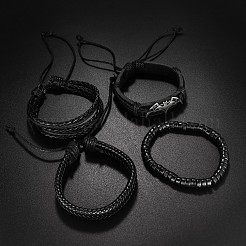 4 шт. 4 стиля браслеты из сплава летучей мыши FS-WG50DFD-01