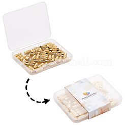 Колонка латунь винт застежками KK-PH0035-95G