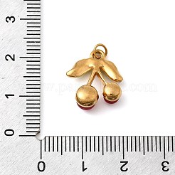 Подвески из стекла из нержавеющей стали 304&nbsp;STAS-B093-28G