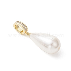 Подвески в форме капли из жемчуга&nbsp;PALLOY-JF04940-03