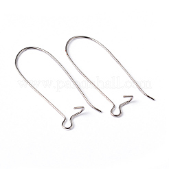 Латунные серьги-кольца серьги почек&nbsp;EC221