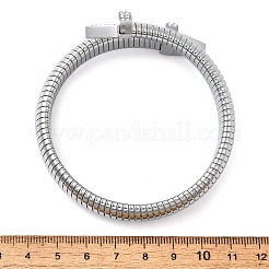 304 браслеты из нержавеющей стали для женщин&nbsp;BJEW-A031-03P