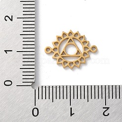 Полые звенья чакры из нержавеющей стали 304&nbsp;LS-STAS-S149-05G