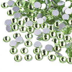 Стеклянные кабошоны с горным хрусталем&nbsp;RGLA-S002-16SS-08