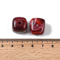 Непрозрачные акриловые бусины&nbsp;OACR-D320-01D