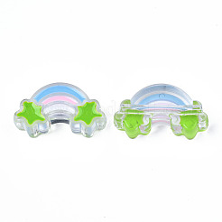 Прозрачные акриловые бусины&nbsp;X-TACR-S117-15