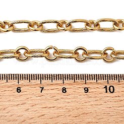 Ожерелья из овальной цепи из нержавеющей стали 304 для женщин и мужчин NJEW-A054-01G