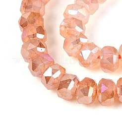 Гальванизированные стеклянные бусины&nbsp;EGLA-T029-6mm-13H