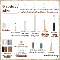 Набор инструментов для кожевничества DIY-GA0006-96