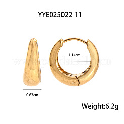 Простые серьги-кольца из нержавеющей стали&nbsp;SW2167-3