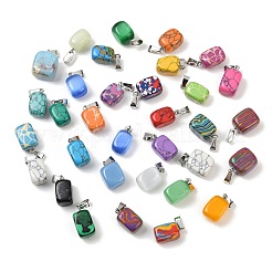 Природные и синтетические смешанные каменные подвески G-D349-01