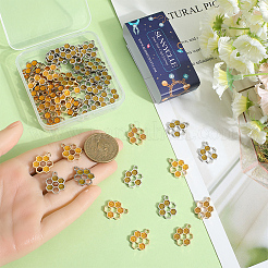 60шт 2 цвета сплава эмалевые подвески&nbsp;ENAM-SC0005-49