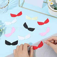 50 шт. 5-цветные тканевые крылья&nbsp;DIY-GF0012-52