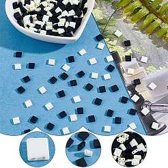 300шт 2 цвета непрозрачные стеклянные бусины с 2 отверстиями SEED-AR0001-30