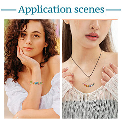 180шт 18 цвета прозрачные гальванические стеклянные бусины EGLA-TA0001-19