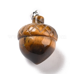 Природных тигровый глаз подвески&nbsp;X-G-M393-01P-03