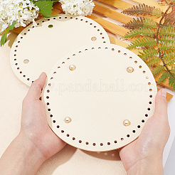 Плоское круглое дно сумки из искусственной кожи FIND-PH0016-001I