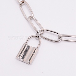 Ремень с подвеской в виде замка из сплава&nbsp;AJEW-WH0126-29P