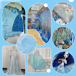 10м полиэфирной ткани&nbsp;DIY-PH0033-42A