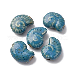 Фарфоровые бусины ручной работы серии «Океан» PORC-R002-03E