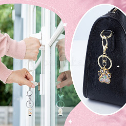 Сплав железа когтя омара застежка брелок&nbsp;KEYC-GA0001-44