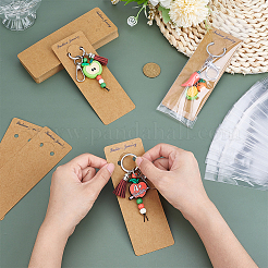 120 шт. картонная бумага брелок для ключей дисплей карты&nbsp;CDIS-PH0001-72