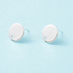 201 фурнитура для сережек-гвоздиков из нержавеющей стали&nbsp;STAS-P308-09B-S