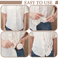 Пластиковый скрытый зажим для корсета&nbsp;DIY-WH0899-407