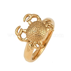 Кольца из нержавеющей стали 304 для женщин&nbsp;RJEW-C144-02G