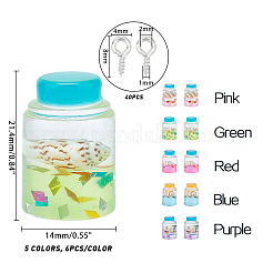 Наборы для изготовления кулонов из бутылок&nbsp;DIY-CA0001-40