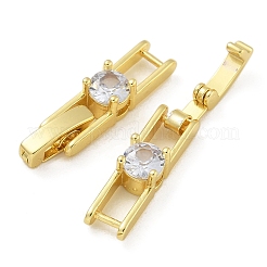 Стойки обшивки латунь микро проложить кубического циркония часы группы застежками&nbsp;LS-KK-A234-016G-02