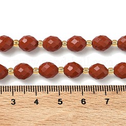 Натуральные красные яшмы бусы пряди&nbsp;G-F809-A50-01