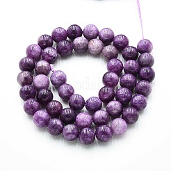 Природного кварца нитей бисера&nbsp;G-N355-8mm-65