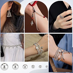 6 стиль стойка покрытие латунные распорные бусины&nbsp;KK-PH0013-52S