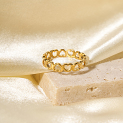 Кольца для пар из нержавеющей стали 304 с полым сердцем EW6903-7