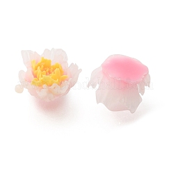 Кабошоны из непрозрачной смолы в виде цветка&nbsp;FIND-L019-02B
