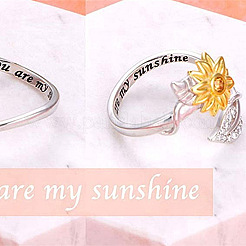 Подсолнечный сплав со стразами FS-WG522AE-01