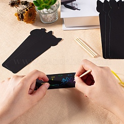 Чистые бумажные карточки с отверстием DIY-WH0152-28