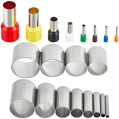 Резак для глины из пластика и нержавеющей стали с круглым отверстием TOOL-CP0001-51