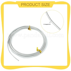 Текстурированная круглая алюминиевая проволока AW-R004-2m-01