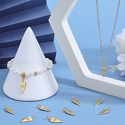 10шт латунные подвески с микропаве и кубическим цирконием KK-BBC0015-25