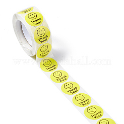 Бумажные благодарственные подарочные наклейки в рулонах&nbsp;LS-STIC-E001-01