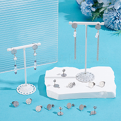 60 шт. 5 шт. фурнитура для сережек-гвоздиков из нержавеющей стали 304 STAS-UN0028-01