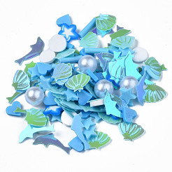 Кабошоны из полимерной глины ручной работы&nbsp;CLAY-N006-87