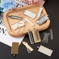 Наборы для изготовления прямоугольных подвесок своими руками&nbsp;DIY-TA0008-91